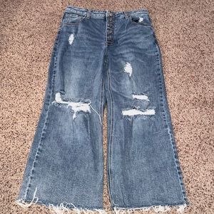 Medium wash jeans